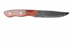 Amefa Hercule XXL 4917 Set De 4 Couteaux à Steak En Bois De Pakka Rouge -Victorinox Soldes AM491715NT07SK8 03 amefa