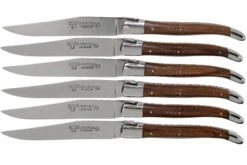 Laguiole En Aubrac Morado 62C99MORIH Set De 6 Couteaux à Steak Amarante -Victorinox Soldes AU62C99MORIH 02 laguiole en aubrac
