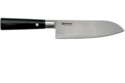 Böker Damast Black Santoku 17 Cm 130417DAM -Victorinox Soldes BO130417DAM 02 boker damast