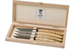 Claude Dozorme Le Thiers Coffret De Couteaux à Steak, 4 Pièces, Bouleau Noir -Victorinox Soldes CD2 90 079 66N 06 claude dozorme