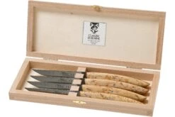 Claude Dozorme Le Thiers Coffret De Couteaux à Steak, 4 Pièces, Bouleau Rouge -Victorinox Soldes CD2 90 079 66R 06 claude dozorme