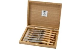 Claude Dozorme Le Thiers Art Deco Coffret De Couteaux à Steak, 6 Pièces, Genévrier -Victorinox Soldes CD5 90 001 47MI 06 claude dozorme