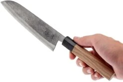 Eden Dento Santoku 16,5 Cm, Acier Aogami -Victorinox Soldes EQ2070 316 06 eden dento santoku eq2070 316 06