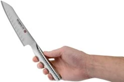 Global Ni GNM-01 Couteau à Légumes Avec Alvéoles 14 Cm -Victorinox Soldes GLNM001 06 global ni