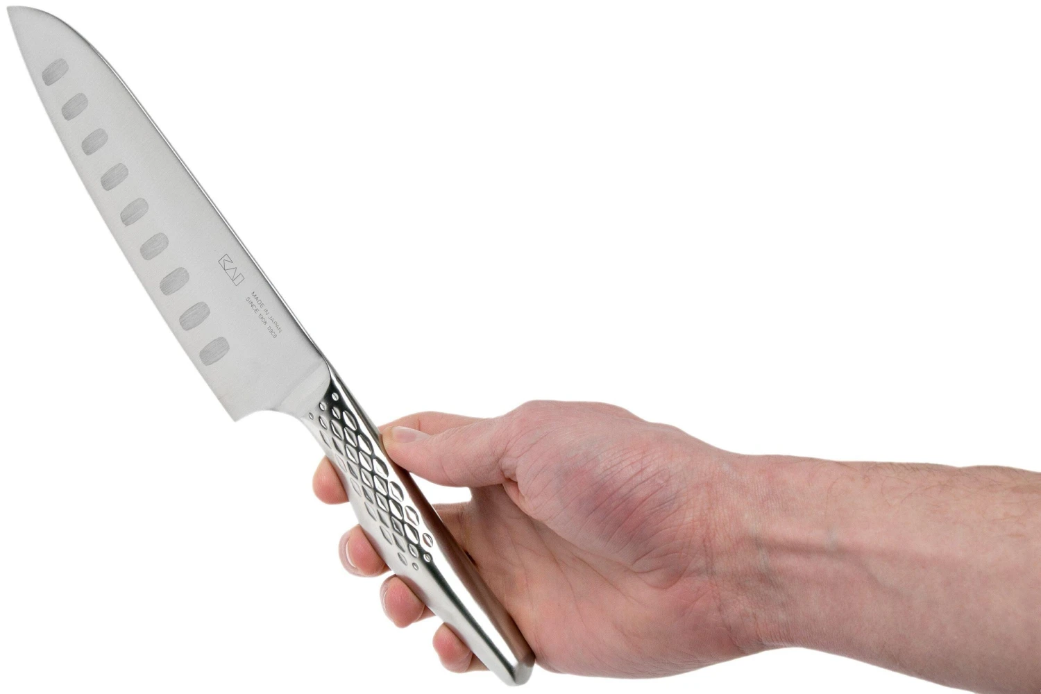 Kai Seki Magoroku Shoso Santoku Avec Alvéoles, 16,5 Cm 8 Kai Seki Magoroku Shoso Santoku Avec Alvéoles, 16,5 Cm – Image 6