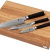 Ensemble De Couteaux Kai Shun Classic Trois Pièces Avec Planche à Découper -Victorinox Soldes KADM 0789 01 kai shun kadm 0789 01