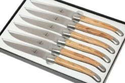 Forge De Laguiole, T62MINOL, Bois D'olivier 12 Forge De Laguiole, T62MINOL, Bois D'olivier -Victorinox Soldes LAT62MINOL 03 forge de laguiole messenset t62minol d3
