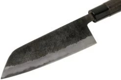 Munetoshi Nashiji Black Bunka Couteau De Chef 16.5 Cm -Victorinox Soldes MINB002 03 munetoshi