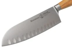 Messermeister Oliva Luxe LX610-16K Santoku à Alvéoles, 16 Cm -Victorinox Soldes MRLX610 16K 03 messermeister