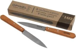 Opinel Set De 2 Couteaux D'office N°102, Acier Carbone -Victorinox Soldes OP001222 07 opinel no 102 op001222 07