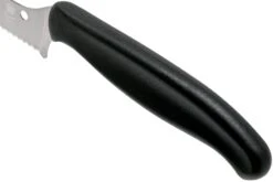 Spyderco Z-Cut K13SBK Couteau Universel 11 Cm, Noir, Dentelé -Victorinox Soldes SPK13SBK 05 spyderco