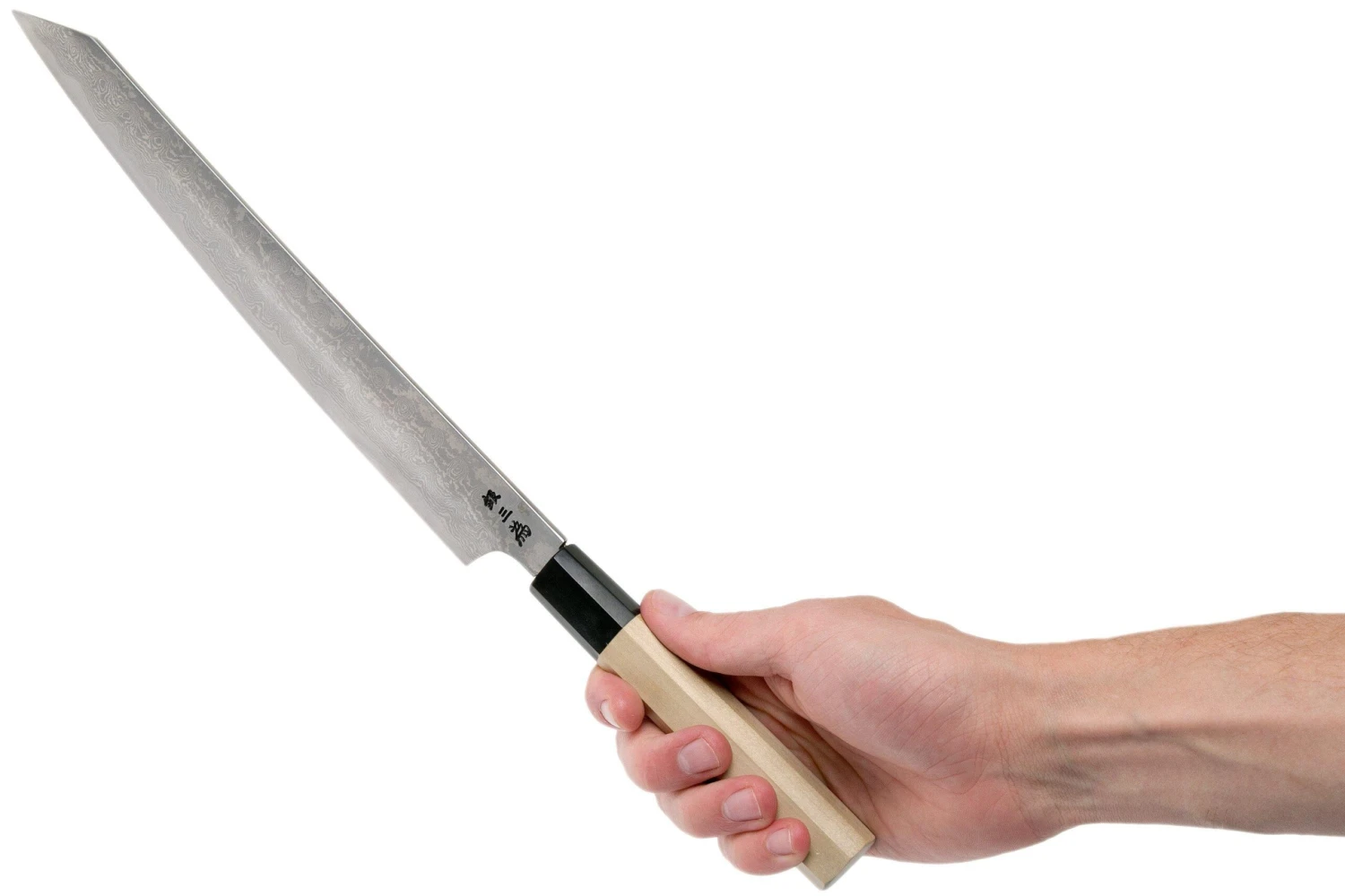 Sakai Takayuki Gin San 33-Layer Damascus Yanagiba 27 Cm 8 Sakai Takayuki Gin San 33-Layer Damascus Yanagiba 27 Cm – Image 6