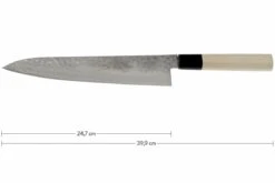 Sakai Takayuki 45-Layer Damascus Couteau De Chef, 24 Cm