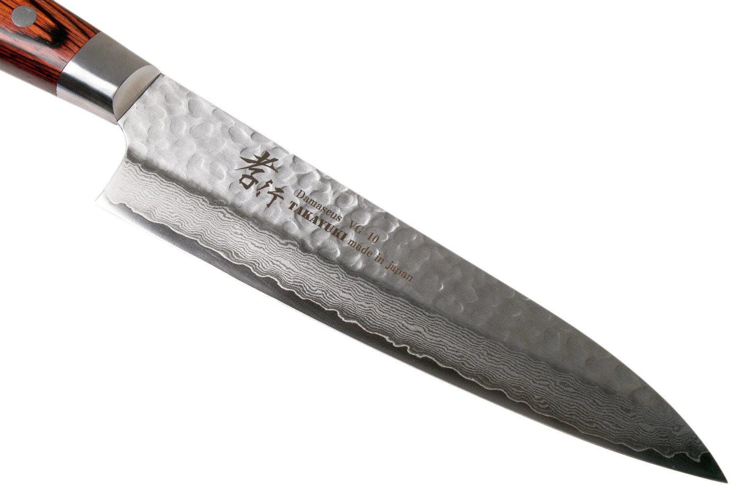 Sakai Takayuki 33-Layer Damascus Couteau De Chef 18 Cm, Bois D'acajou 5 Sakai Takayuki 33-Layer Damascus Couteau De Chef 18 Cm, Bois D'acajou – Image 3