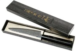 Tojiro Shippu Black Damascus Couteau Universel 13 Cm, FD-1592 -Victorinox Soldes TJFD 1592 08 tojiro sippu black