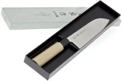 Tojiro Zen Lame 3 Couches, Santoku 16,5 Cm FD-567 -Victorinox Soldes TJFD567 07 tojiro zen tjfd567 07