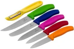 Victorinox Swiss Classic 6.7127.6L14, Bloc De Couteaux 6 Pièces -Victorinox Soldes VT6 7127 6L14 05 victorinox