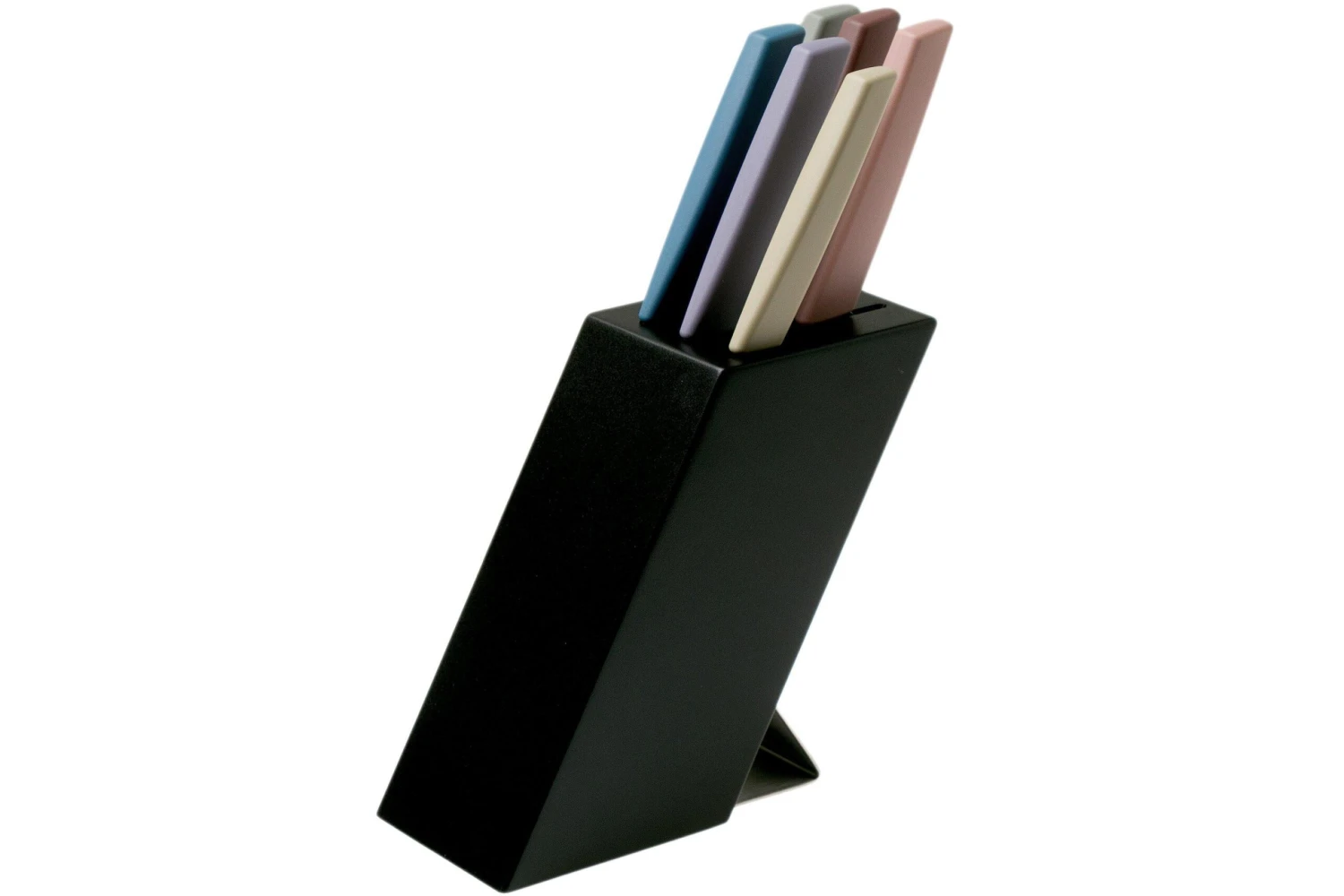 Victorinox Swiss Modern, Set De 6 Couteaux De Cuisine Avec Bloc, Mixed Colors 5 Victorinox Swiss Modern, Set De 6 Couteaux De Cuisine Avec Bloc, Mixed Colors – Image 3
