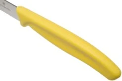 Victorinox SwissClassic Couteaux à Légumes Jaunes 10 Cm, Set De 2 Dont 1 Normal Et 1 Dentelé, VT6-7796-L8B -Victorinox Soldes VT6 7796 L8B 04 victorinox swissclassic