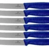 Victorinox SwissClassic 6.7832.6, Set De 6 Couteaux à Tomates Et Couteaux De Table, Bleu -Victorinox Soldes VT6 7832 6 01 victorinox
