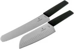 Victorinox Swiss Modern Set De 2 Couteaux, Noirs -Victorinox Soldes VT6 9093 22G 03 victorinox