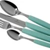 Victorinox Swiss Modern 6.9096.12W41.24, Ménagère 24 Pièces Avec Couteau à Steak, Vert -Victorinox Soldes VT6 9096 12W41 24 01 victorinox