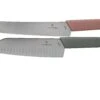 Victorinox Swiss Modern Set De Couteaux, Deux Pièces, Couteau à Pain Et Santoku -Victorinox Soldes VT6 9096 22G 01 victorinox