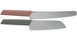 Victorinox Swiss Modern Set De Couteaux, Deux Pièces, Couteau à Pain Et Santoku -Victorinox Soldes VT6 9096 22G 02 victorinox