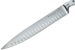 Wüsthof Classic White Couteau à Trancher La Viande Avec Alvéoles 23 Cm, 1040200823 9 Wüsthof Classic White Couteau à Trancher La Viande Avec Alvéoles 23 Cm, 1040200823 -Victorinox Soldes WU1040200823 03 wusthof classic