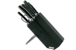 Wüsthof Classic Ikon Ensemble De Couteaux, 8 Pièces, Noir 1090370801 -Victorinox Soldes WU1090370801 03 wusthof classic ikon v202010