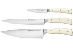 Wüsthof Classic Ikon Crème Ensemble De Couteaux, 3 Pièces, 1120460301 -Victorinox Soldes WU1120460301 01 wusthof stockfoto v2