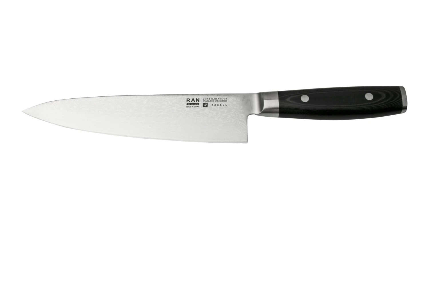 Yaxell Ran Tower 36070, Set De 6 Couteaux Avec Bloc à Couteaux Magnétique En Bois De Hêtre Noir 21 Yaxell Ran Tower 36070, Set De 6 Couteaux Avec Bloc à Couteaux Magnétique En Bois De Hêtre Noir – Image 19