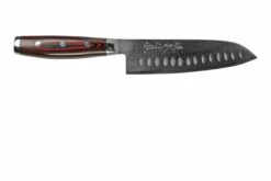Yaxell Super Gou 37118 Santoku à Alvéoles, Acier Damassé 161 Couches, 16,5 Cm -Victorinox Soldes YL37118 02 yaxell