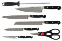Zwilling - Professional « S » Bloc à Couteaux (8 Pièces) -Victorinox Soldes ZW35662 000 04 zwilling professional s 8 delig messenblok zw35662 000 d4